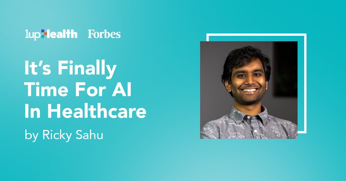 1upHealth in the News – It’s Finally Time For AI In Healthcare